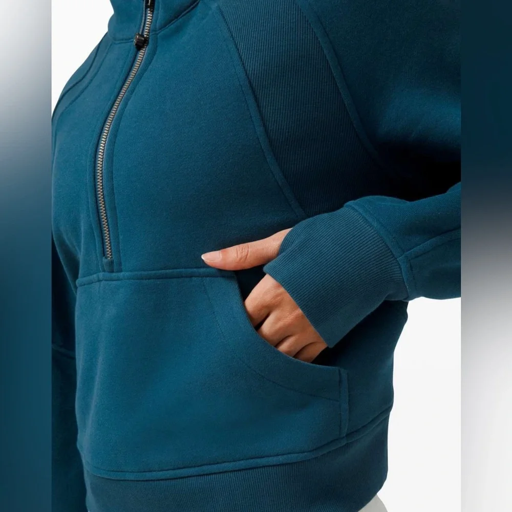 Lululemon Scuba Oversized 1/2 Zip Hoodie - Picture 2 of 15